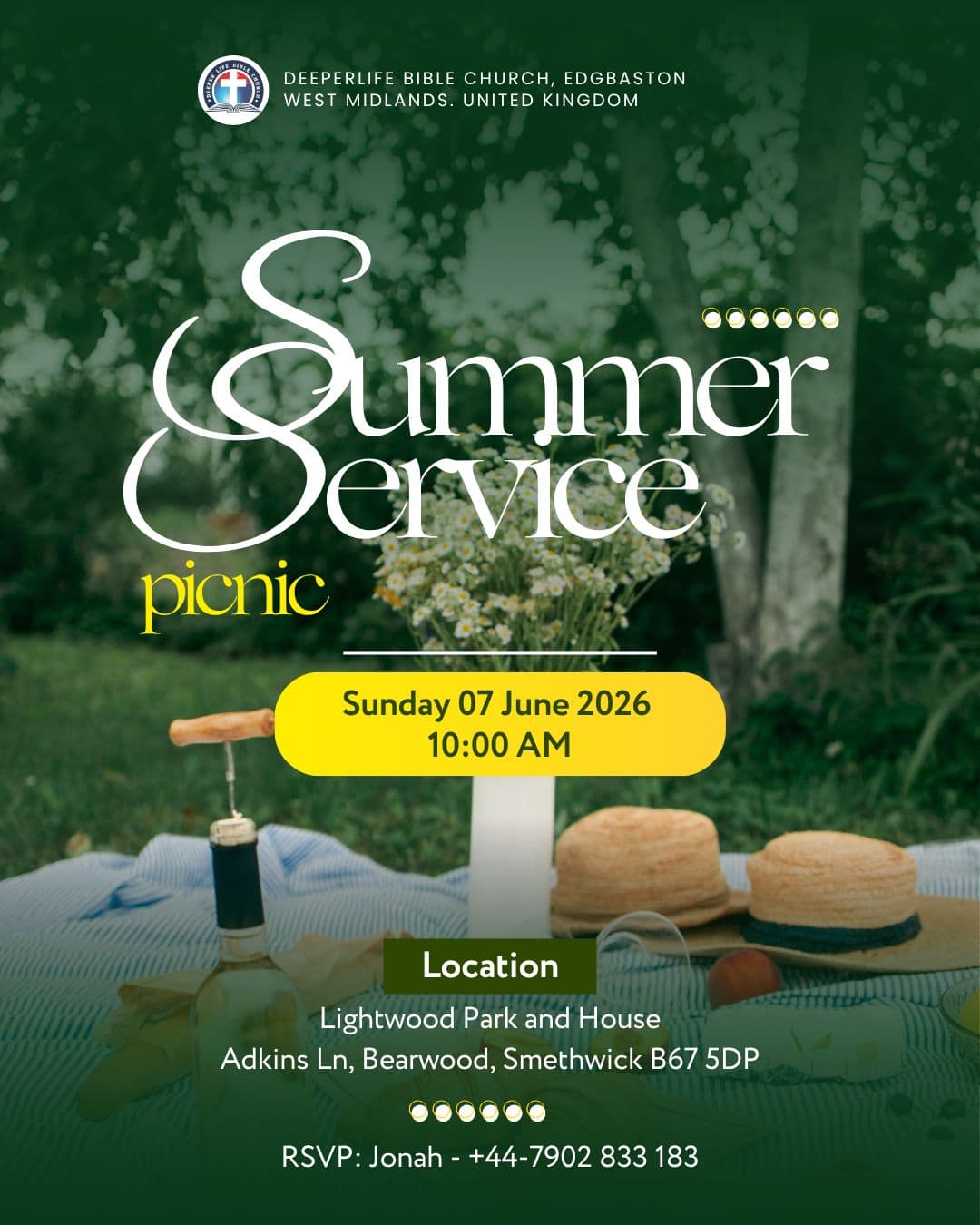 Summer Service Picnic cover image