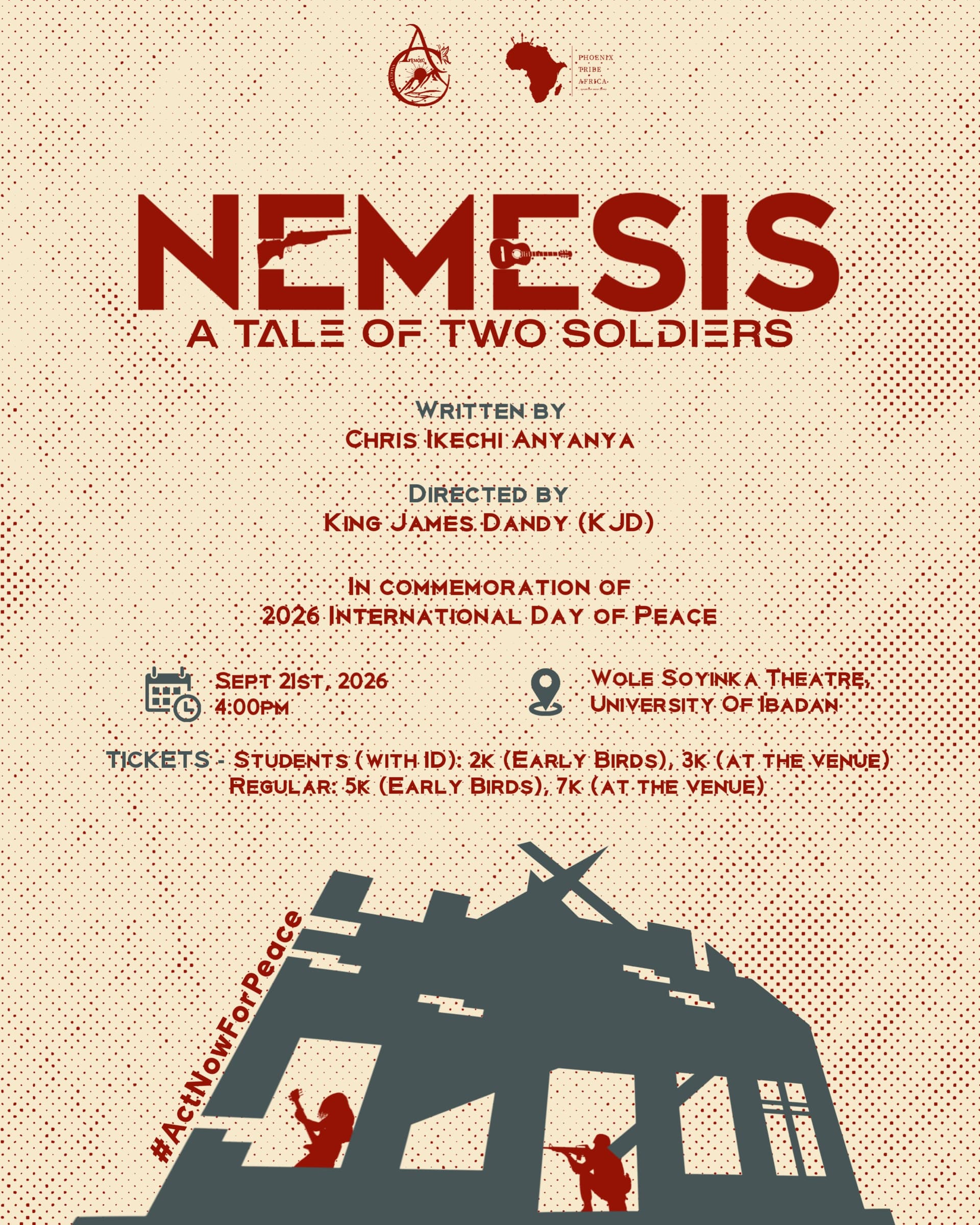 NEMESIS: A Tale of Two Soldiers (in commemoration of 2026 International Day of Peace)
